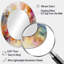 Colorful Transformations Of Flow I - Miroir mural ovale orange-359056902