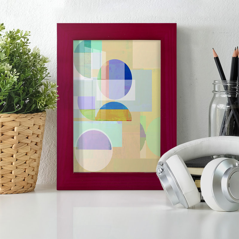 Frenk " Demi IV ", Red, 6" H x 4" W x 1" D