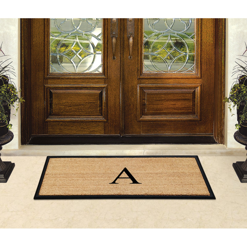 Tapis de porte double antidérapant Albertina, A