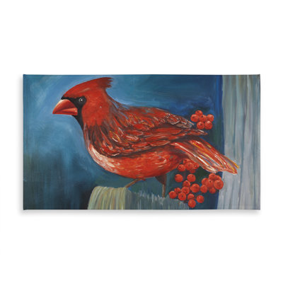 Redbreast Bird Tablecloth - Indoor/Outdoor Home Decor Delight