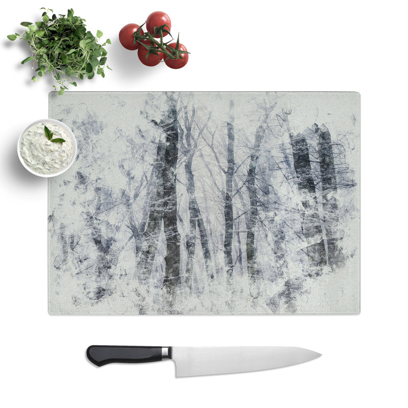 Winter Forest Vol.11 Chopping Board, 20cm W x 28.5cm L