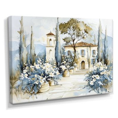 «Tuscany's House Getaway In Italy III», reproduction sur toile