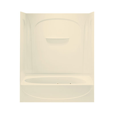 Acclaim 72'' L Alcove Whirlpool Bathtub