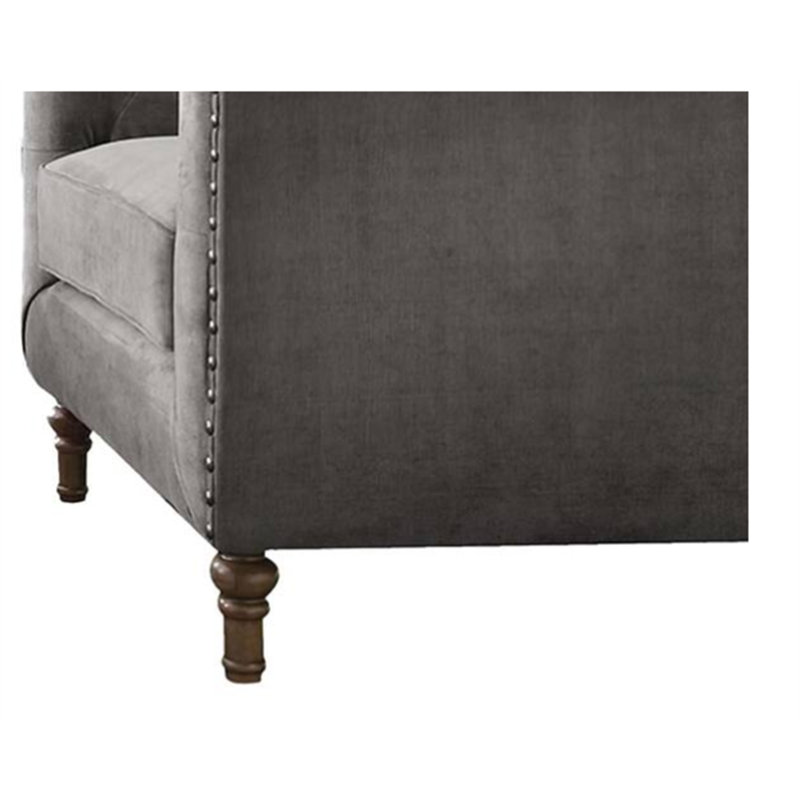 Chaise en velours Sidonia