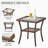 Outdoor Wicker Side Table