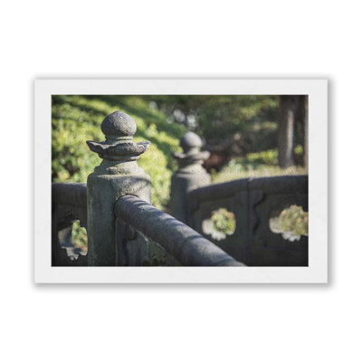 Stone Bridge by Scott Barlow. Paper Print - Mounted & Framed with Clear Acrylic