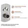 Calder Complete Shower System with Dual Rainfall Shower Heads