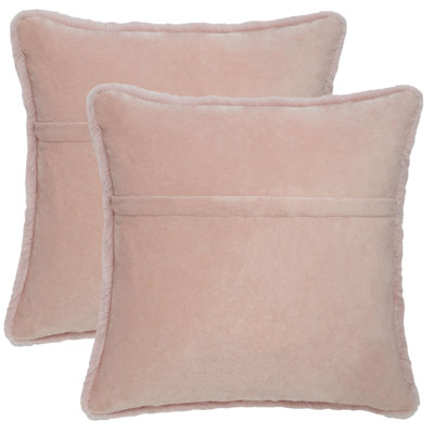 Faux Fur Throw Pillow