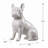 10" H French Bulldog Statue Home Decor Indoor Use Only-109757793