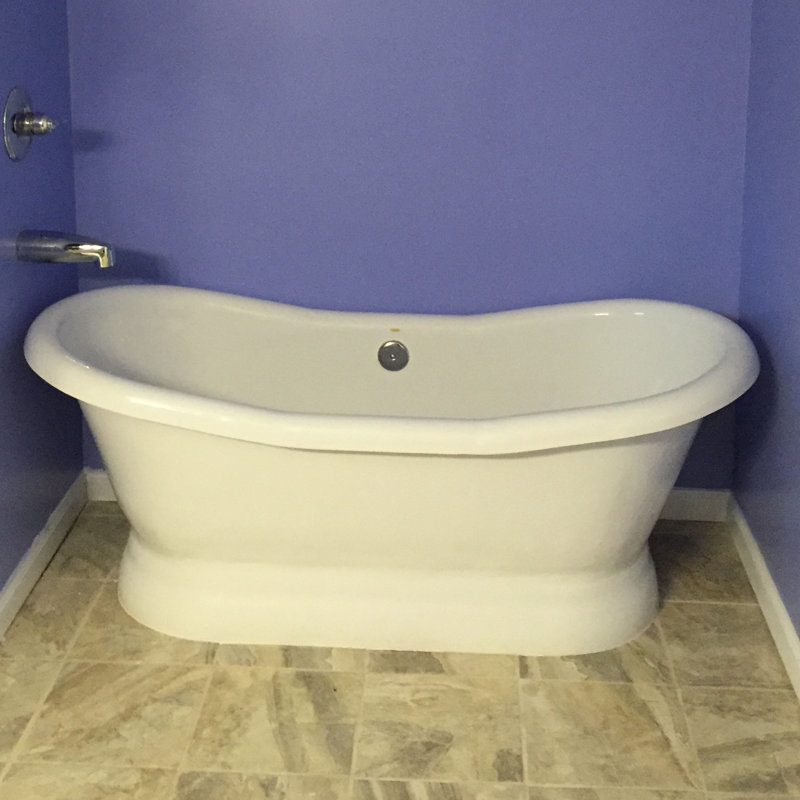 Empress 68" x 30" Pedestal Soaking Bathtub