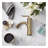 Single-Hole Single-handle Bathroom Faucet with Drain Assembly-92395936