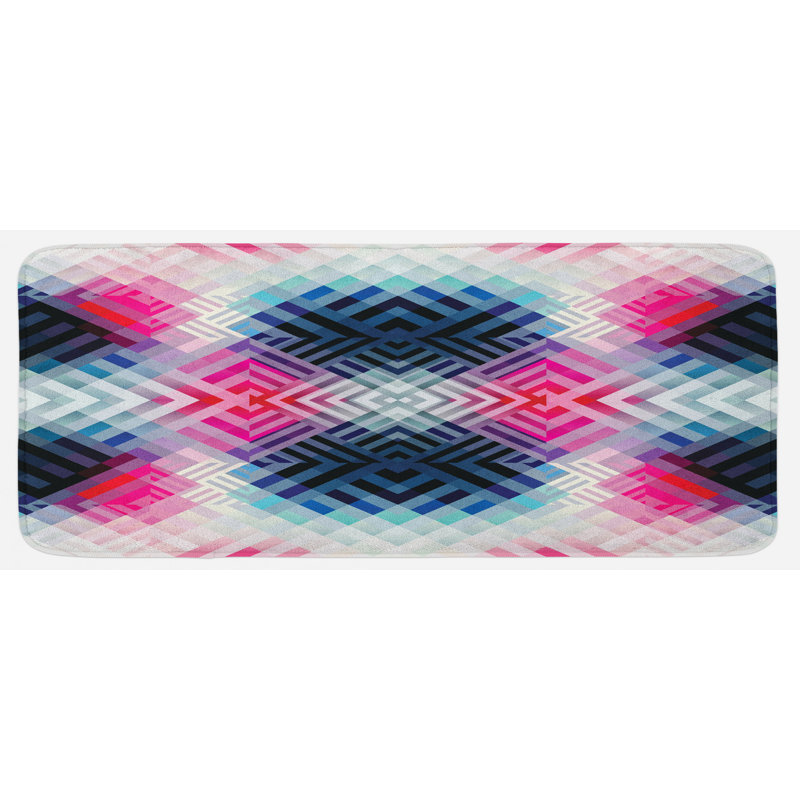 Tapis de cuisine abstrait