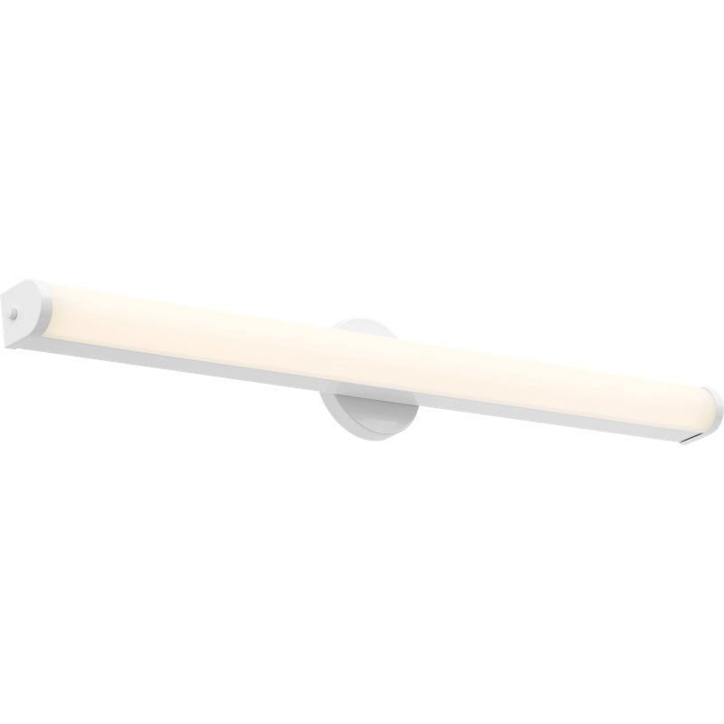 Éclairage pour salle de bain 1 lumière DEL à intensité variable Arlo, Blanc