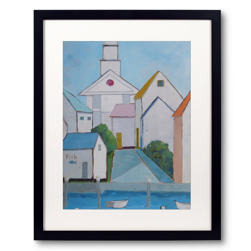 Our Town IV par Phyllis Adams, H 20 po x l 16 po