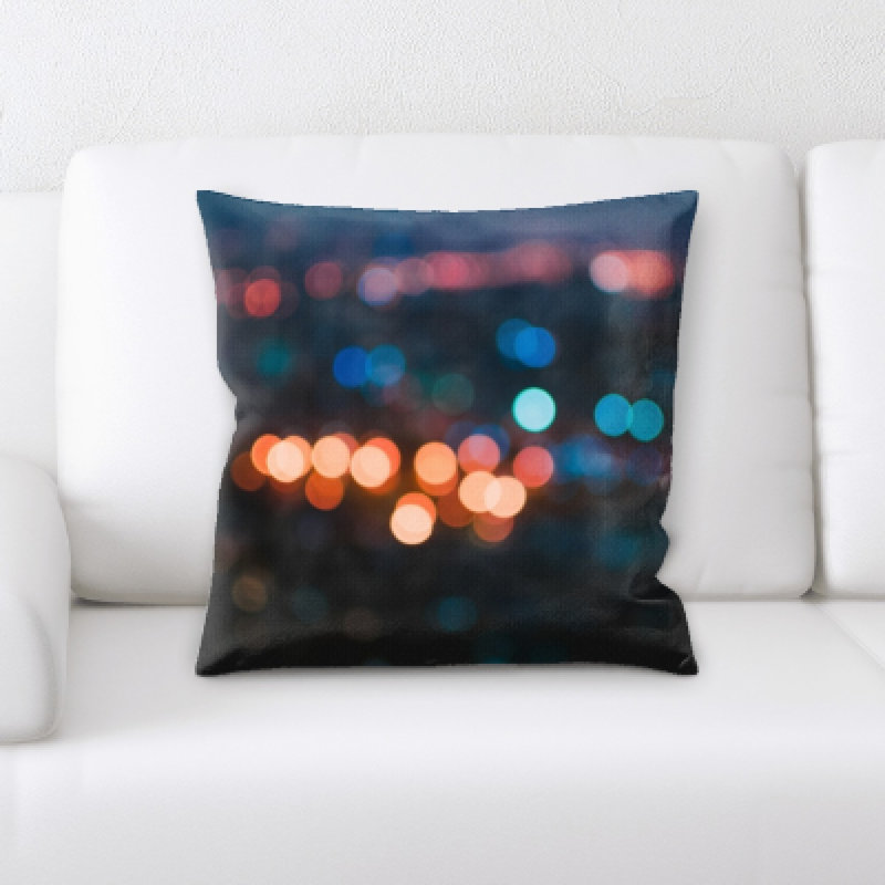 Microsuede Throw Pillow