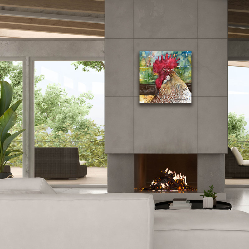 «August Pose» par Augustel® Beukenkamp, August Grove, H 26 po x l 26 po x P 1,5 po
