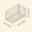 Rio 5-in-1 Convertible Crib with Toddler Guardrail-126659436