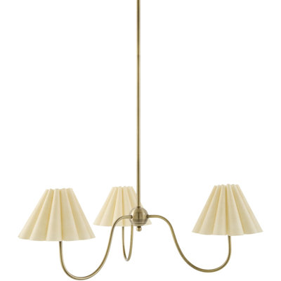 Iron 3-Light Chandelier