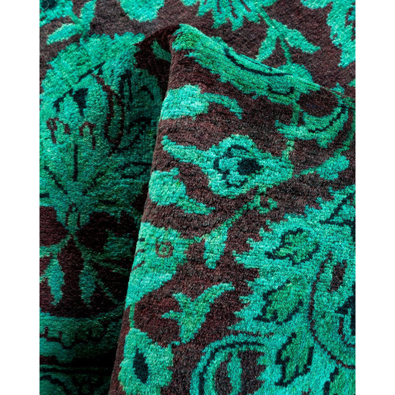 Fine Vibrance One-of-a-Kind 3' 1" X 5' 1" Hand Knotted Area Rug