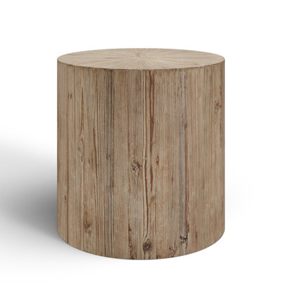 Arcola Maria Solid Wood Block End Table