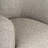 Round-back Wood Frame Accent Chair, Grey - Transform Your Living Space - 39" x 35" x 28"