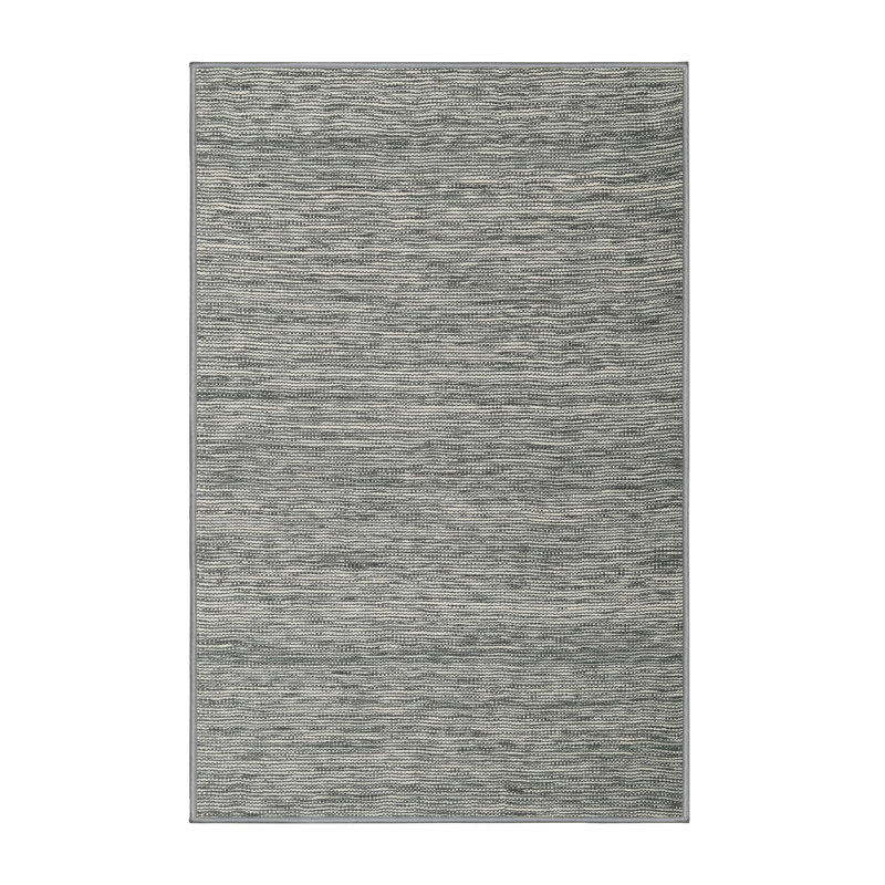 Tapis contemporain gris, Rectangle 7 pi x 10 pi