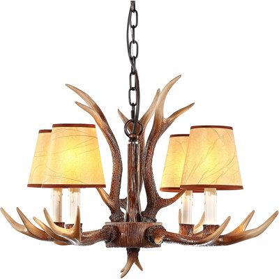 Aanay 4 - Light Dimmable LED Empire Chandelier