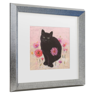 «Nina the Cat 02» par Lisa Audit - reproduction d'art sur toile encadrée