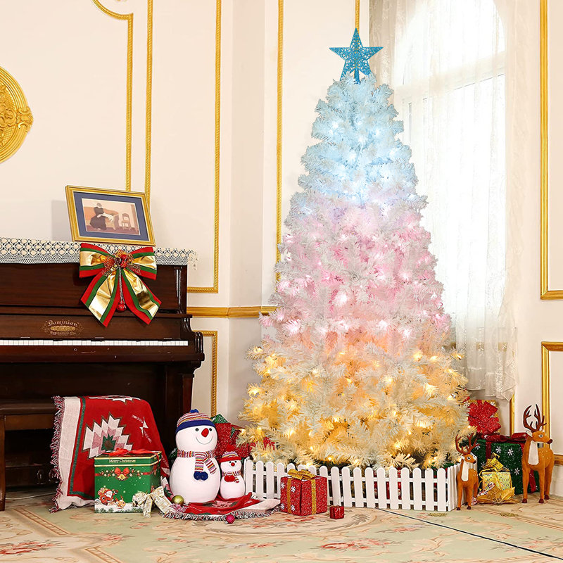 Arbre de Noël artificiel éclairé 72 '