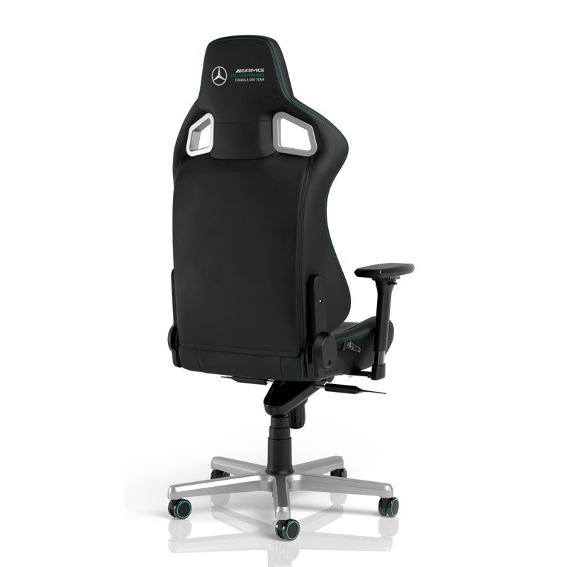 Noblechairs Adjustable Reclining Ergonomic Swiveling PC & Racing Game Chair in Black