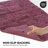  Brentwood Non-Slip Checkered 100% Premium Cotton Bathroom Rug Set-1825655236