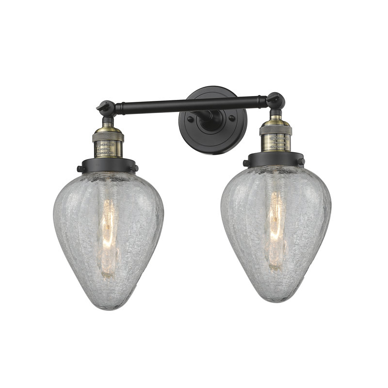 Shauna 2 - Light Dimmable Vanity Light, Black Antique Brass