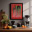 Painter's Palette Modern - Framed Print-1811681396-1811681400