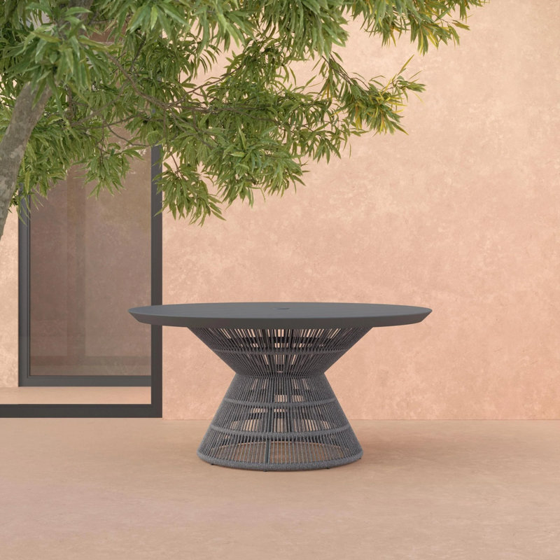Captiva Dining Table Bronze, Charcoal, Brown