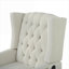 Fauteuil inclinable manuel à oreilles. Avec table d'appoint pliable, ports de charge USB, chaises inclinables modernes et confortables pour le salon, la chambre à coucher, le dortoir, le bureau-90913151