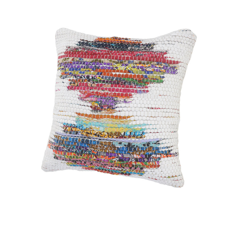  Chindi Abstract Geometric Cotton Pillow Cover