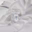 Ventilateur de plafond moderne blanc à motif floral de 81 cm (32 pouces) avec télécommande, éclairage DEL à intensité variable et 6 vitesses-136069967
