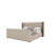 Irenne Luxe Footboard Low Upholstered Bed-322426786-322426794