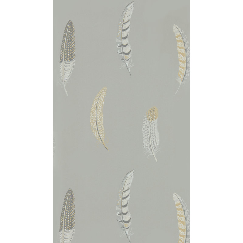Lismore 10.05m x 52cm Wallpaper Roll, Grey