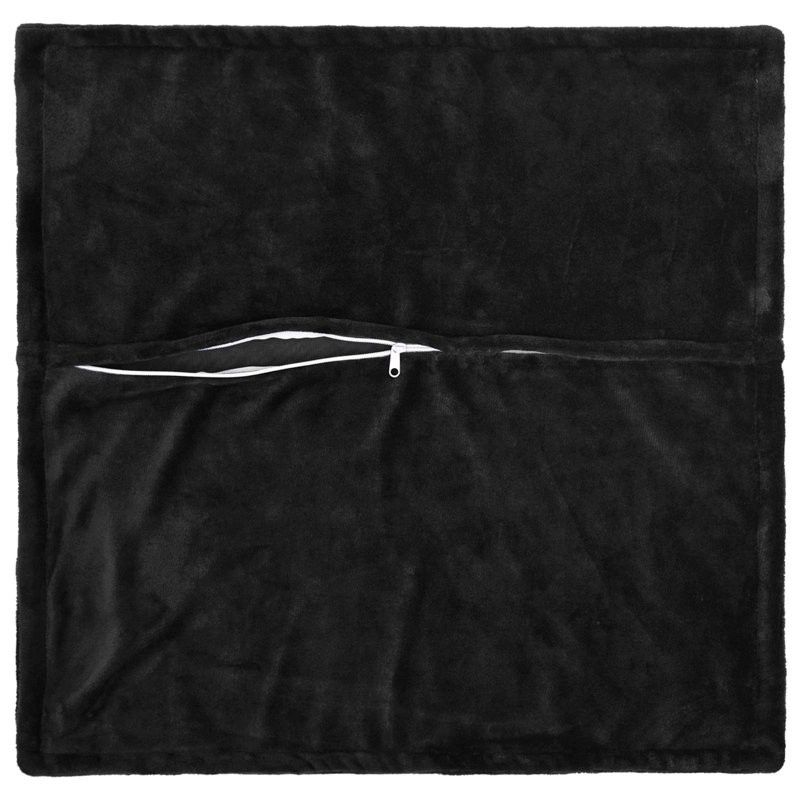 Black Cushion Cover, Square 40cm