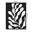 Erminia rétro Matisse inspiré abstrait botanique 3 noir - impression de cadre photo-1402141831-1402141825