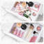  Ensemble de 25 tiroirs en plastique transparent empilables 4 tailles