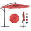 Parasol de patio en porte-à-faux 9,8 pi avec parasol 9 pi-1197595951