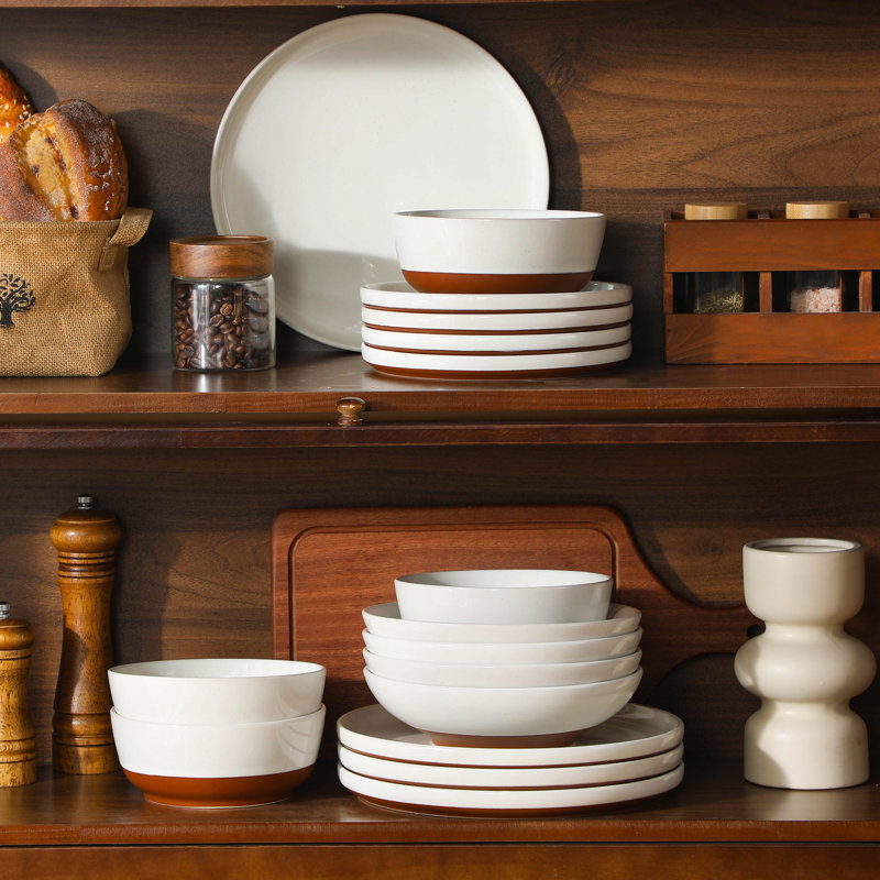 Piece Stoneware Dinnerware Set - Service for 4