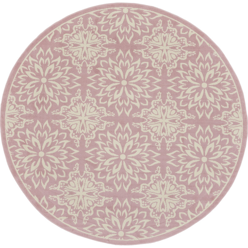 Tapis ivoire Sheron, Rond 8 pi