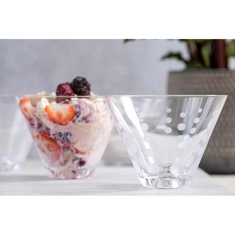 Mikasa Cheers Pack Of 4 Stemless Martini Glasses