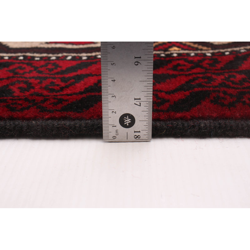 One-of-a-Kind 3'6" X 6'1" New Age Wool Area Rug in