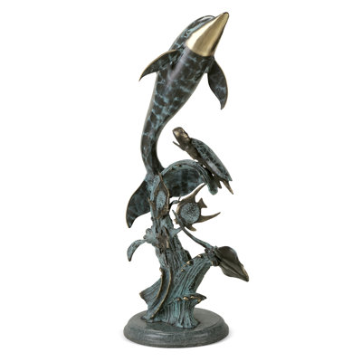 Dolphin Seaworld Statue