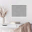 Tableau magnétique encadré blanc Lucie-101827342