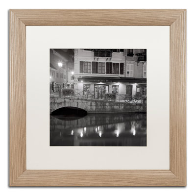 Alan Blaustein " Cafe Des Ducs I " by Alan Blaustein